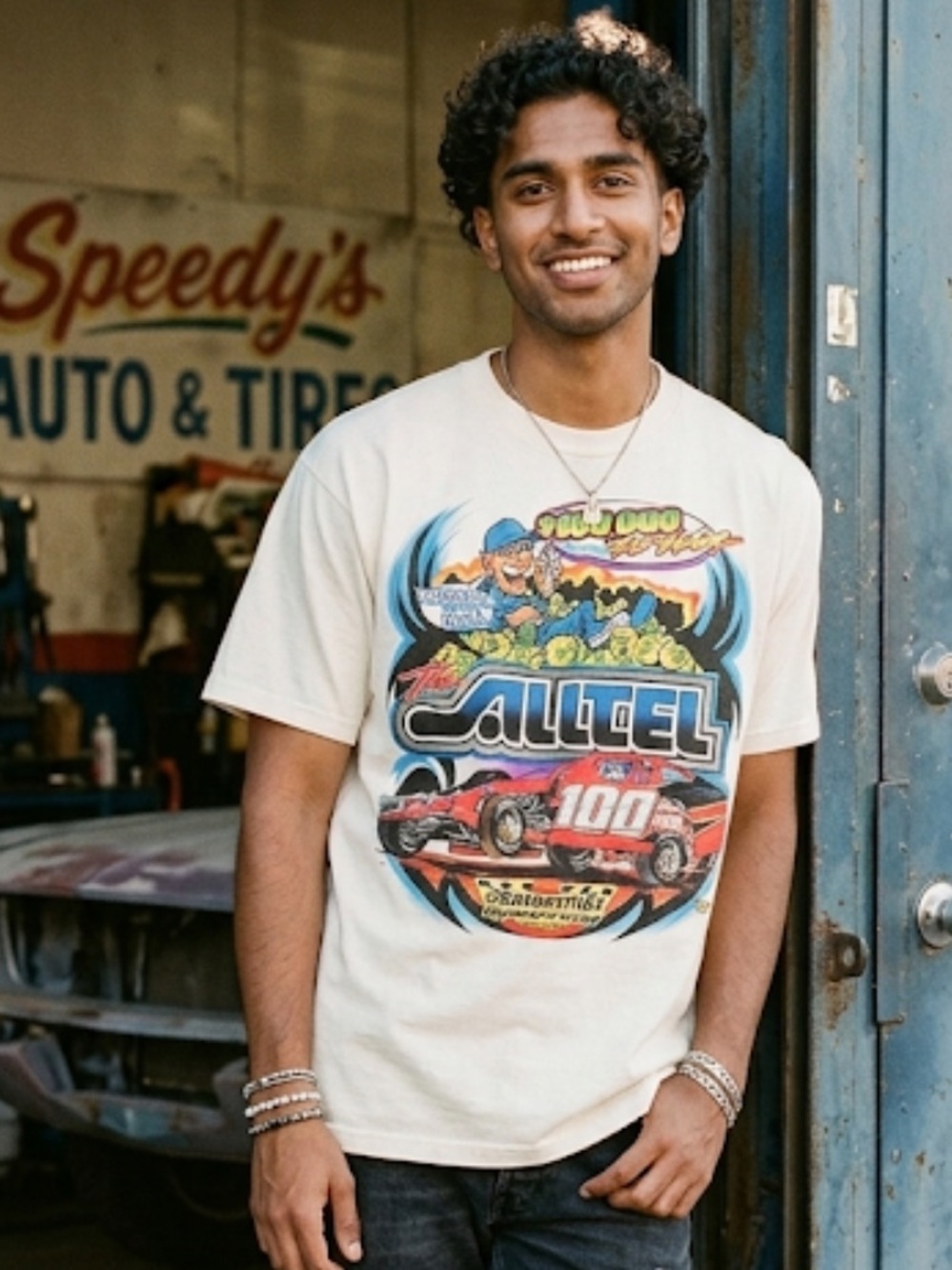 Jerkers High Cotton Racing Graphic Tee size XL